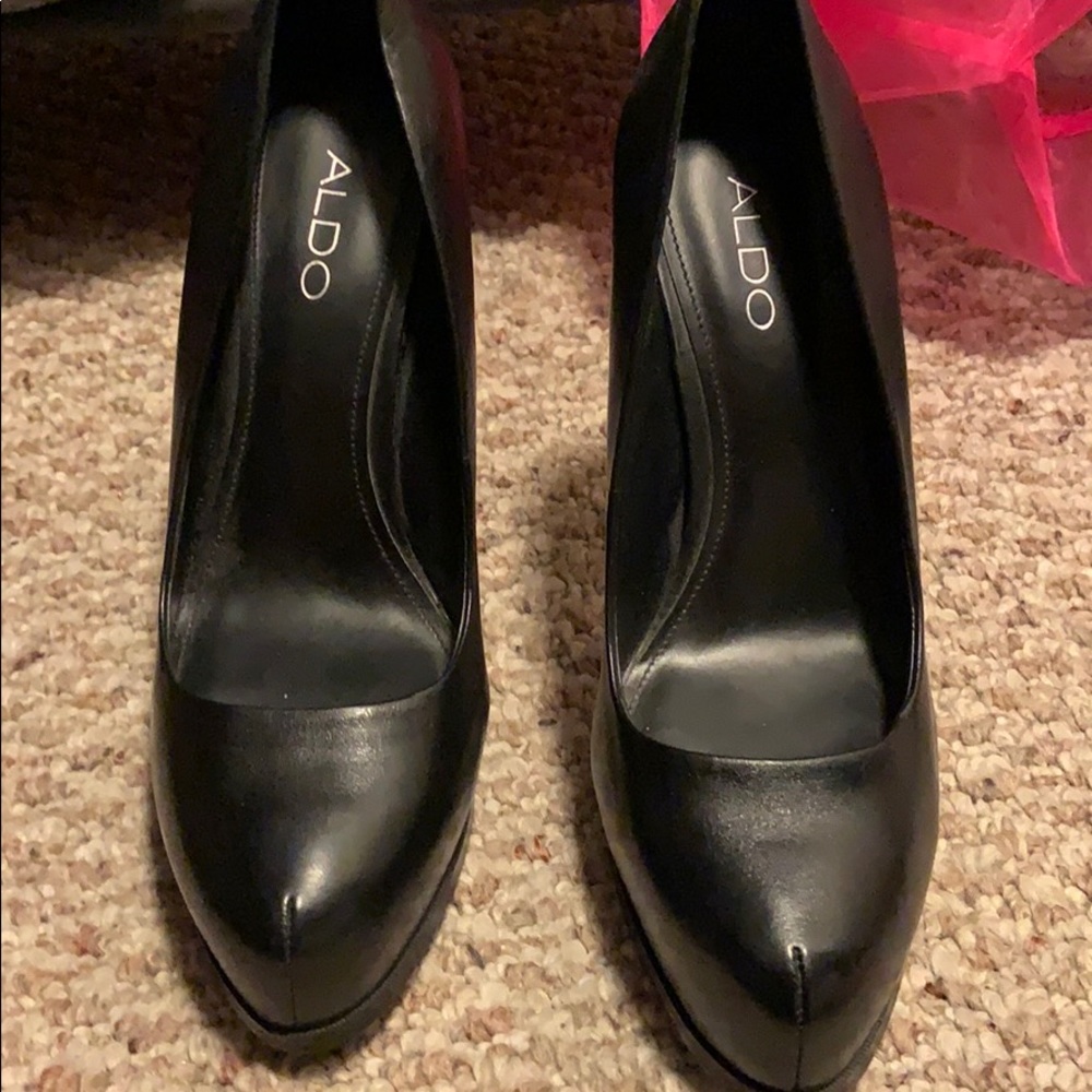 Black heels